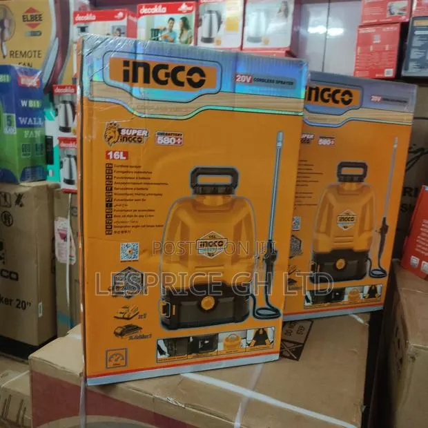 Magnificently Unique 20v Cordless 16l Knapsack Sprayer From Ingco · Photo 1