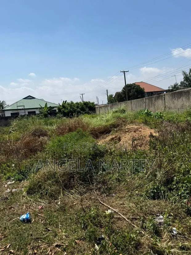 Walled and Gated Two and Half Plot at Community 17- Lashibi · Photo 1