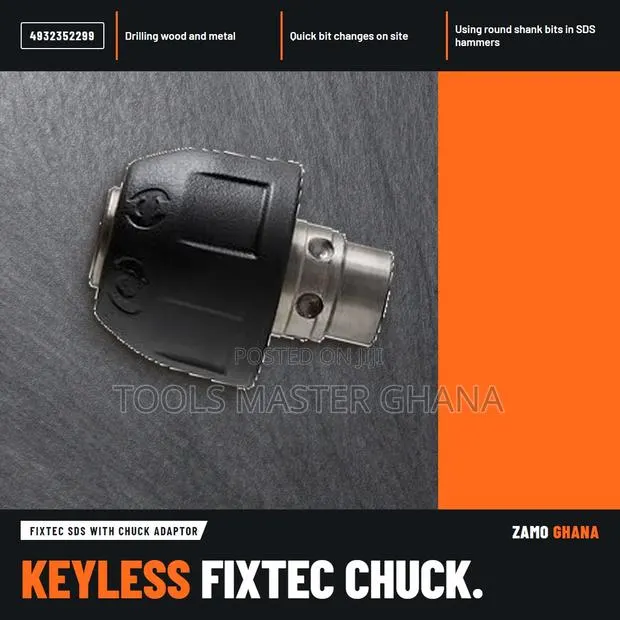 Fixtec SDS With Chuck Adaptor - · Photo 1