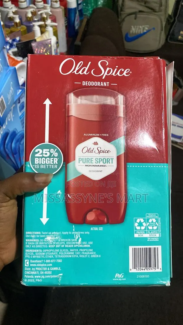 Old Spice Pure Sport Aluminum Free Deodorant · Photo 1
