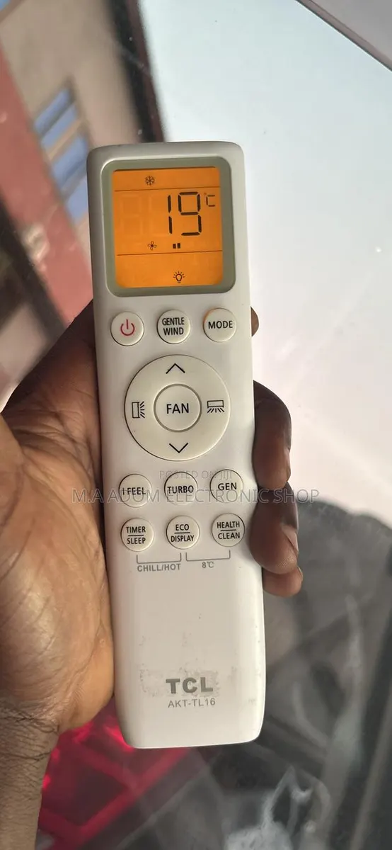 TCL Air Conditioner Remote With Back Ground Light · Photo 1