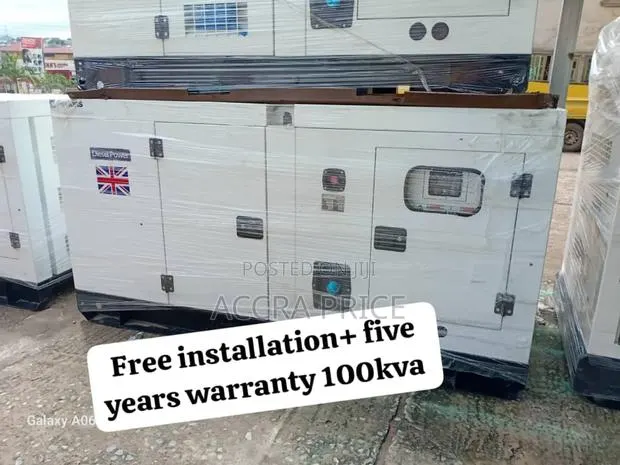 Service Support on Diesel Engine Perkins 100kva Generator · Photo 1