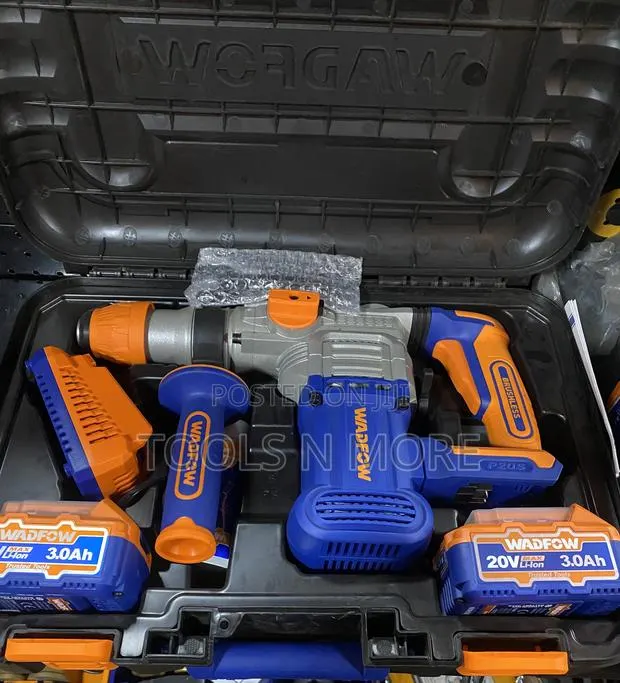 Wadfow Cordless Rotary Hammer 28mm (3.0ah 20v Battery) · Photo 1