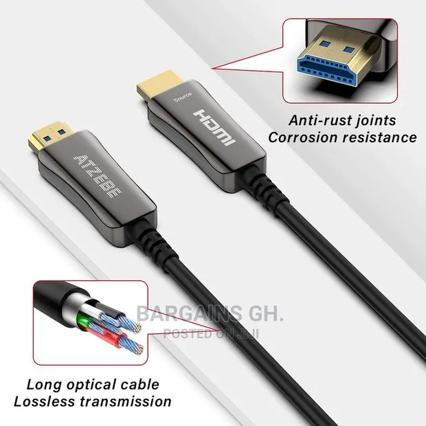 50 Metres / Hdmi Fiber Optic Cable · Photo 1