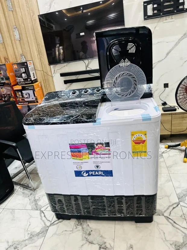 Brand New Semi Automatic Pearl 18kg Topload Twintub · Photo 1