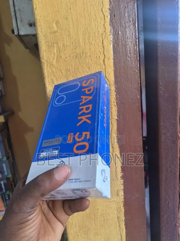 New Tecno Spark 50 Pro 256 GB Black · Photo 1