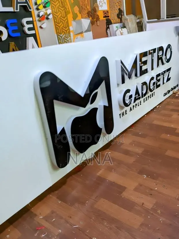 Modern 3d Signage · Photo 1