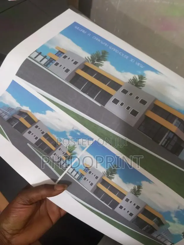 Printing of Building Plans · Photo 1