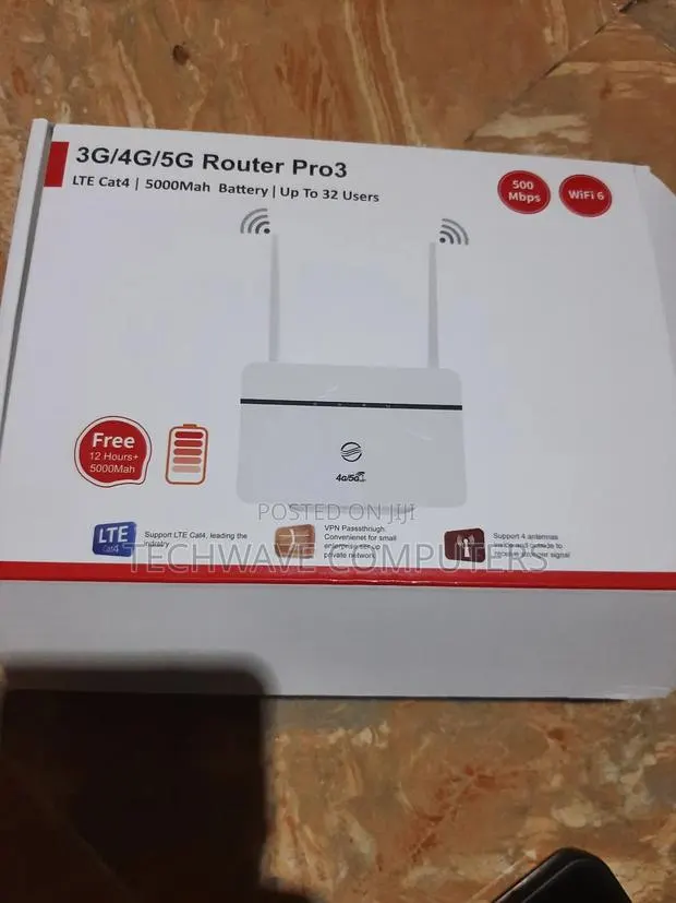 4g Router With Inbuilt Battery · Photo 1