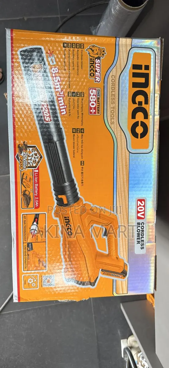 Cordless Power Airblower 20v Cordless Blower · Photo 1