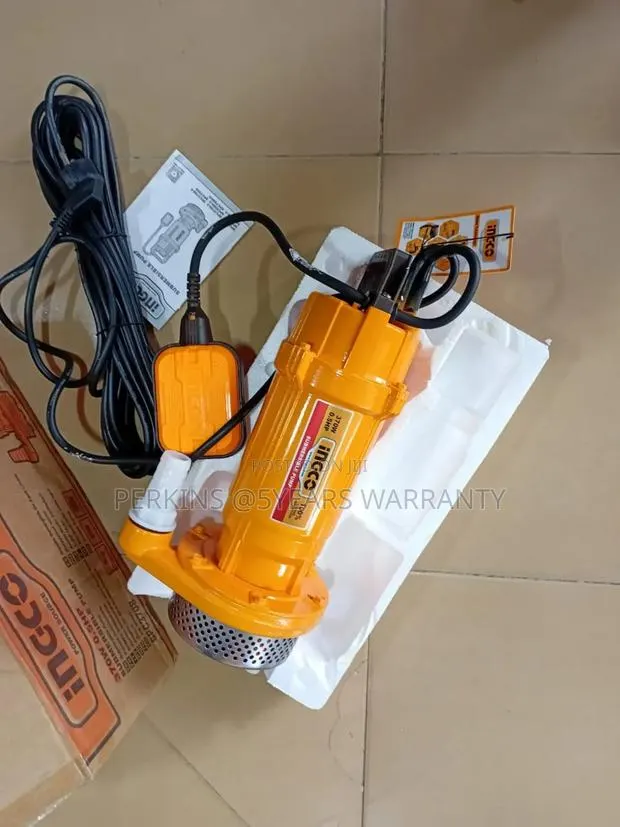 Flowing With Excellent 0.5hp Submersible Ingco Water Pump Ch · Photo 1