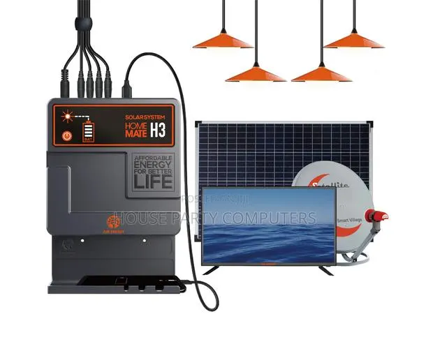 Portable Home Solar Systems 40w Pv, 110wh · Photo 1