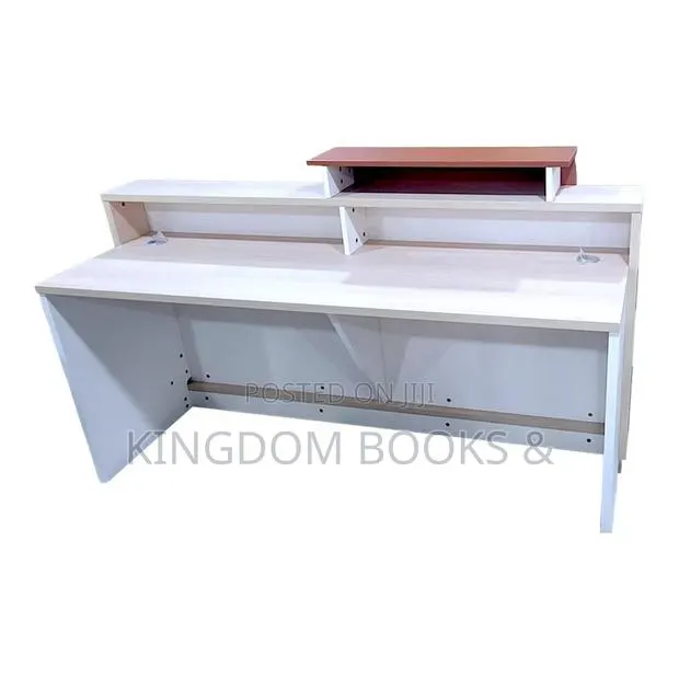 Executive Modern Office Reception Desk / Counter (Model 27RLM058) · Photo 1