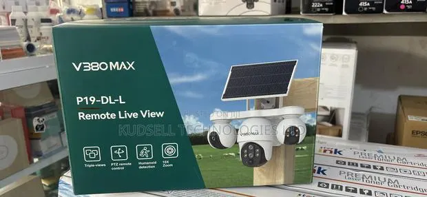 4g Ultra Hd V380 Max Solar Tripple Camera · Photo 1