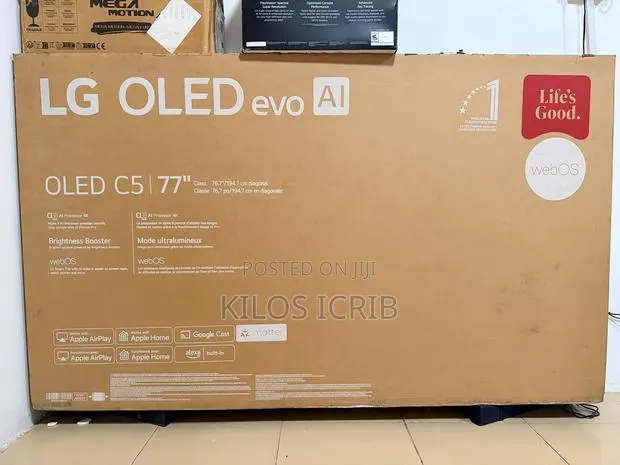 New LG TV C5 77” Inches Oled Evo Ai · Photo 1