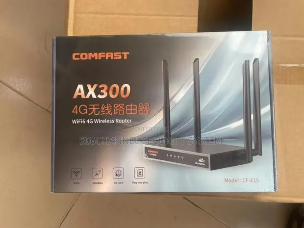 Comfast Ax300 Wifi 6 4g Router · Photo 1