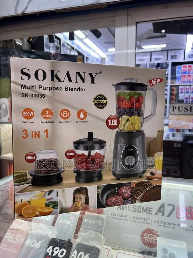SOKANY BLENDER 3 in 1 · Photo 1