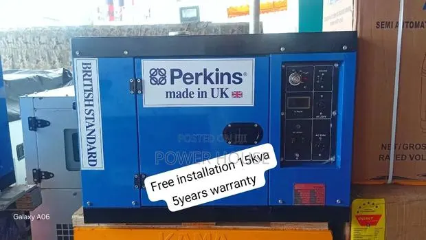 Perkins 15kva Diesel Generator – Strong, Durable Efficient 15kva · Photo 1
