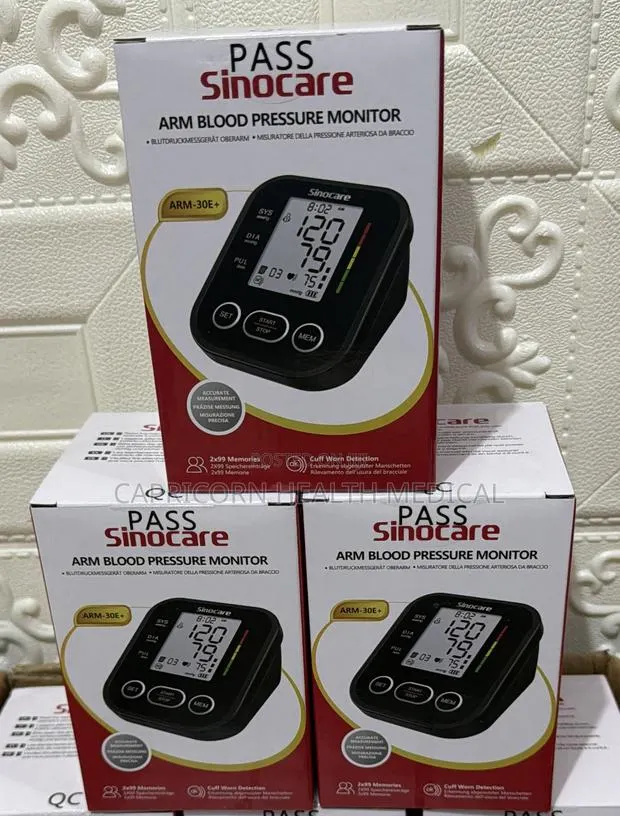 Sinocare Blood Pressure Bp Monitor or Machine · Photo 1