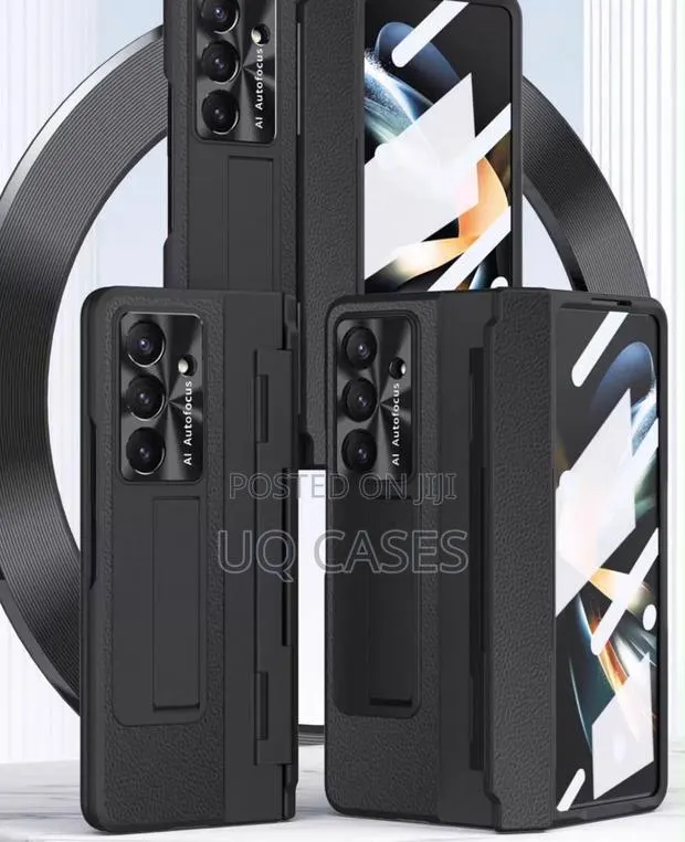 Leather Samsung Zfold 7 Phone Case (With Free Delivery Within Accra) · Photo 1