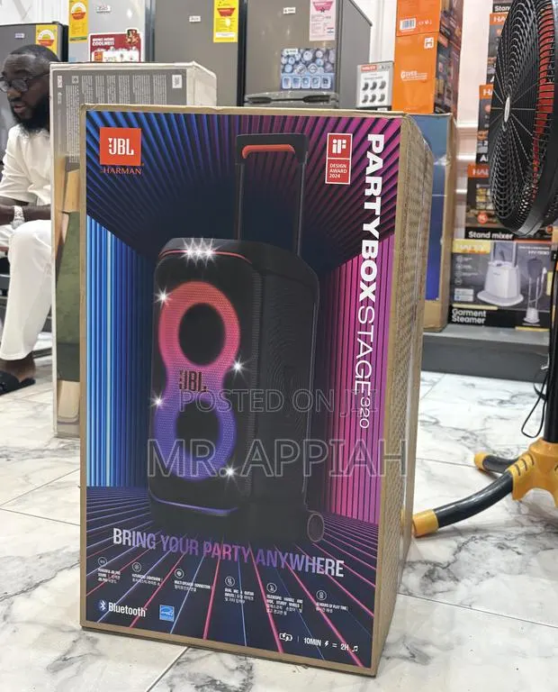 Durable JBL Party 320 Rechargeable Bluetooth Speaker · Photo 1