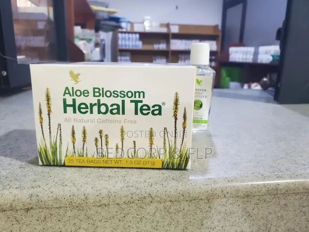 Aloe Blossom Herbal Tea 25 Aloe Bags · Photo 1