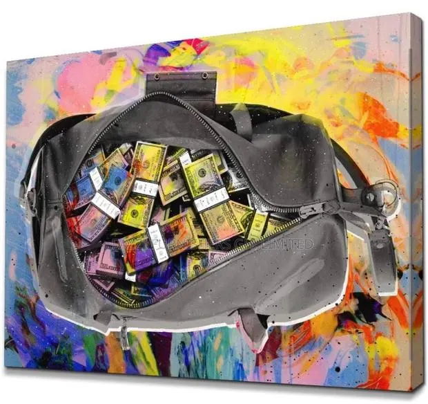 Graffiti Wall Arts Frame Canvas Decor · Photo 1