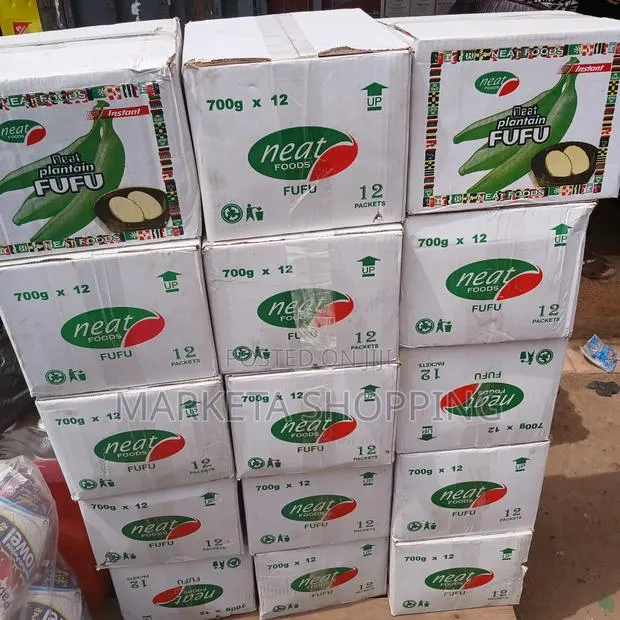 Neat Plantain Fufu 700gx12 Min 10 Boxes · Photo 1