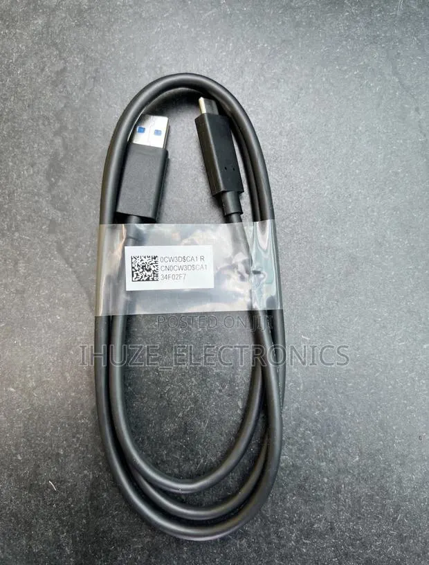 1meter Dell USB-C to USB 3.0 Cable -Apple CarPlay/Android Auto Support · Photo 1