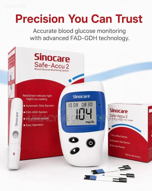 Safe Accu 2 Glucometer Device · Photo 1
