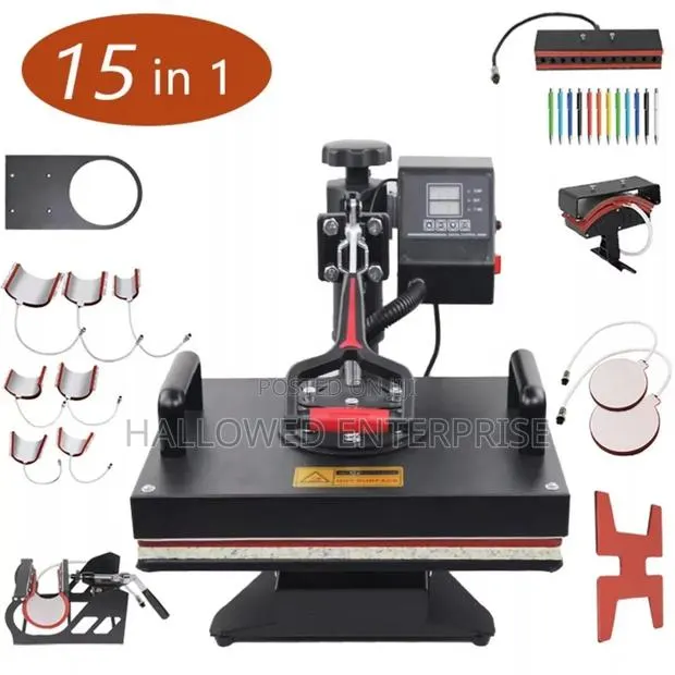 15 in 1 Heat Press Combo · Photo 1