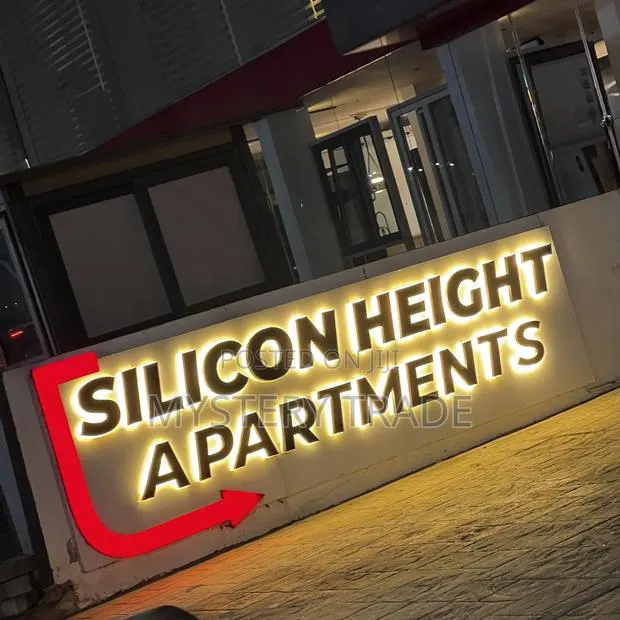 Luxurious Unique 3d Backlight Signage Silicon Height · Photo 1