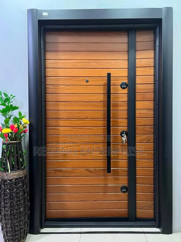 Luxury Wooden Rock Security Door · Photo 1