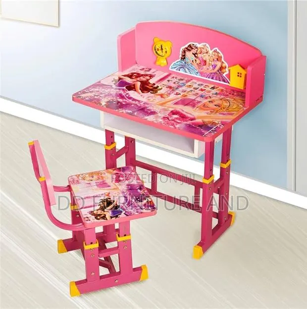 Adjustable Study Desk and Chair for Kids . · Photo 1