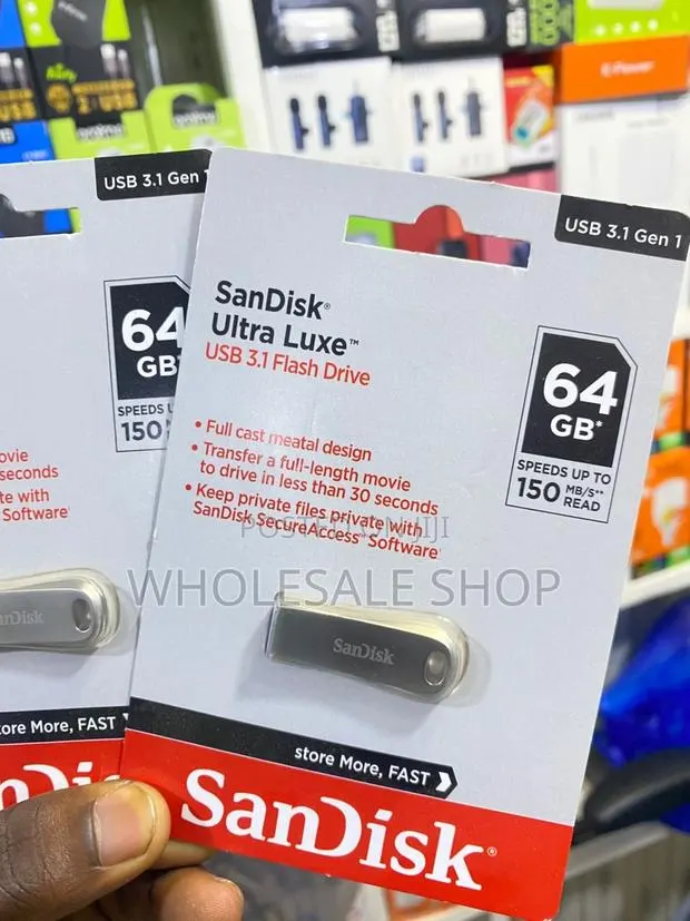 64gb Sandisk Flash Drive · Photo 1