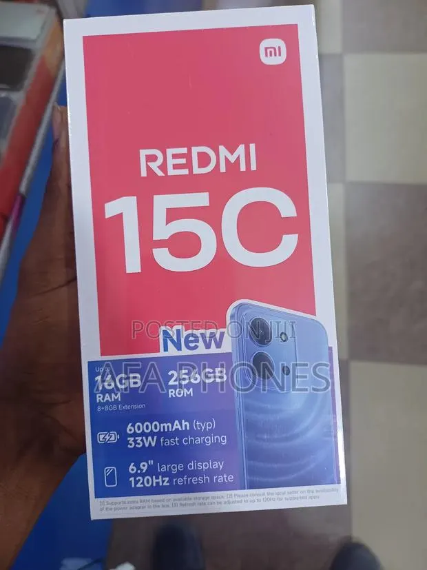 New Xiaomi Redmi 15C 4G 256 GB Blue · Photo 1