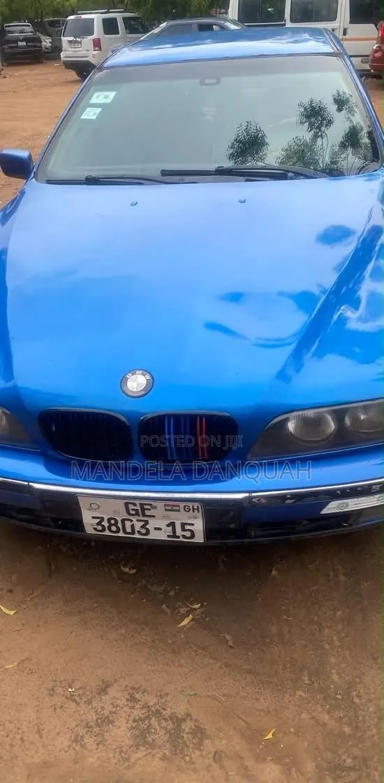 BMW 550i 1998 Blue · Photo 1