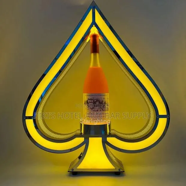 Led Champagne Wine Bottle Glorifier Display Holder · Photo 1