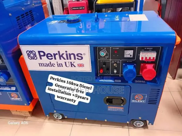 The Creation Station Perkins Diesel Generator 10kva Silent · Photo 1
