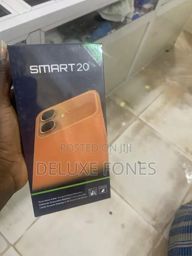 New Infinix Smart 20 128 GB Black · Photo 1