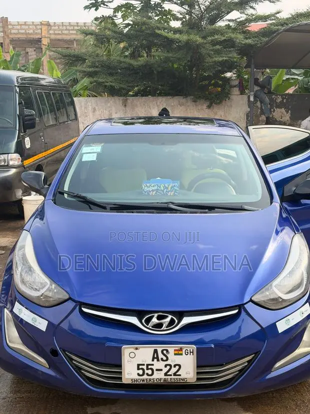 Hyundai Elantra Limited 4dr Sedan (1.8L 4cyl 6A) 2015 Blue · Photo 1
