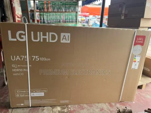 Lg 75'' Α7 Ai Processor Gen8. Uhd Led Smart Tv 2025, Chrome Cast · Photo 1