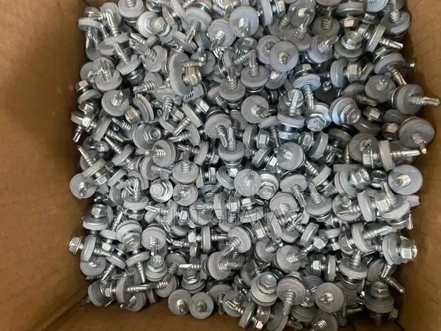 Self Drilling Screw 5.5 X 25mm Stainless Steel A4 + EPDM Washer · Photo 1