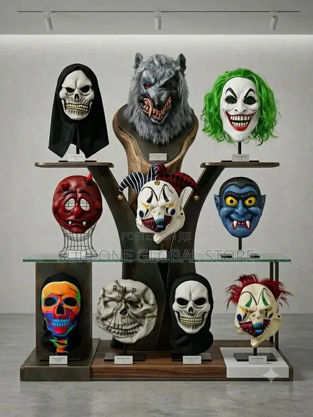 Halloween Dress, Party Wear, Superhero Costume, Scary Mask, Skeleton · Photo 1