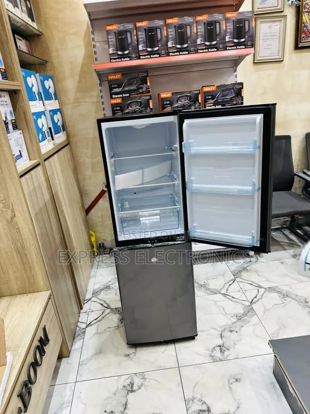 Ultra Modern Sleek Dark Grey Fridge Nasco Nasd2-20fl · Photo 1