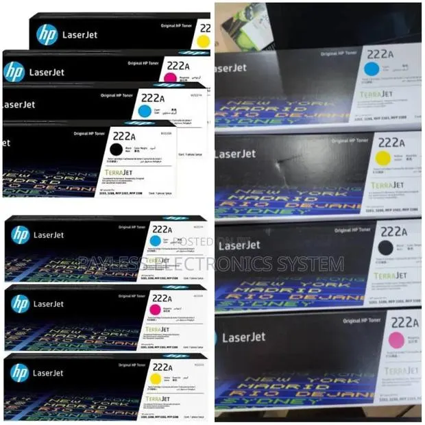 Hp 222a Colours Original Laserjet Toner Cartridge (W2220a) · Photo 1