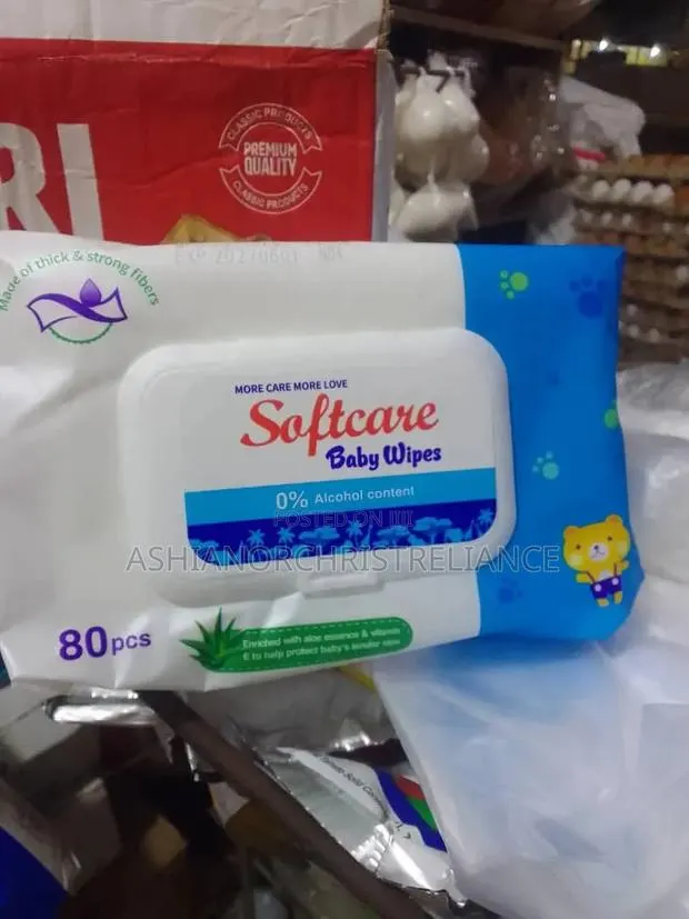 Softcare Baby Wipes 60pcs · Photo 2