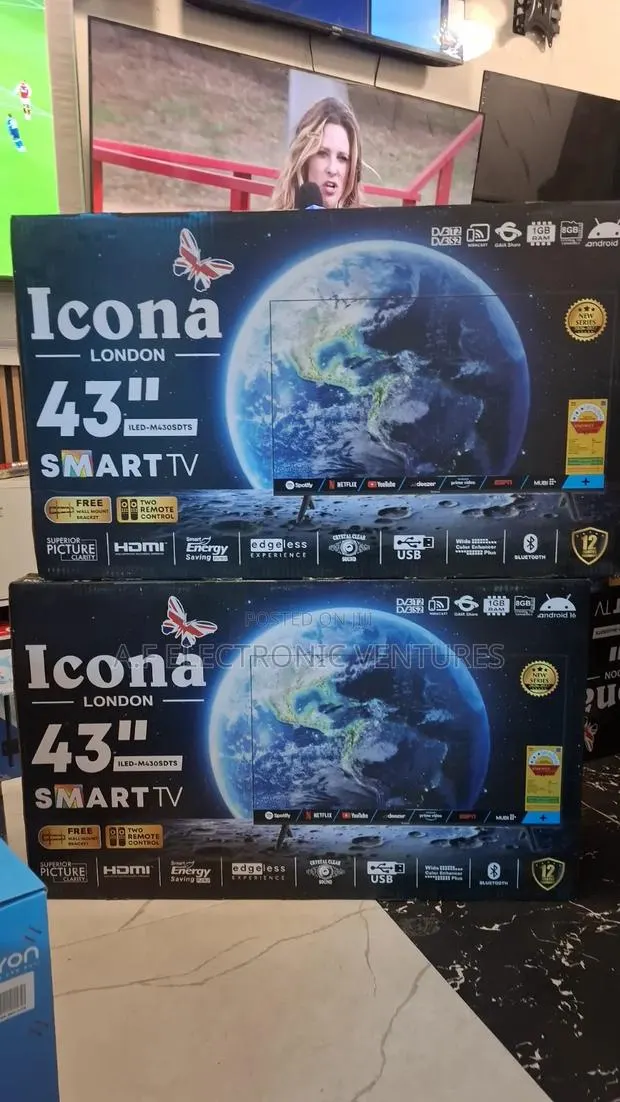 Icona 43-Inch Smart Frameless TV · Photo 1