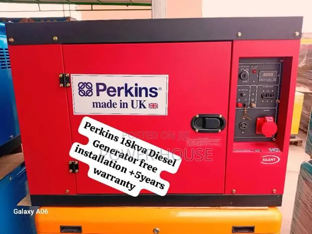 From the Ether Perkins Diesel Generator 18kva Silent Perkins Generator · Photo 1
