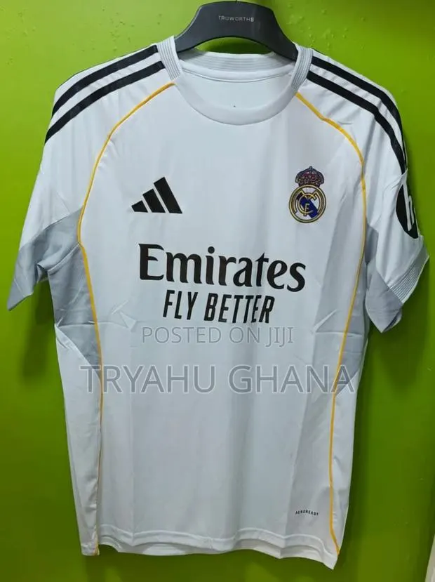 Trendy Real Madrid 2025/26 Home Jerseys For Casual & Sportswear · Photo 1
